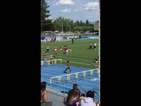 Video of Zella Conley Hurdles: WA State Regionals 5/12/16