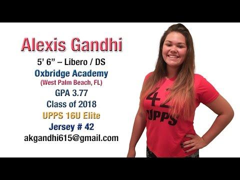 Video of Alexis Gandhi 2018