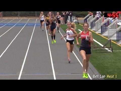 Video of 2017 CIF Southern Section Prelims 1600 m  (Freshman Hana)