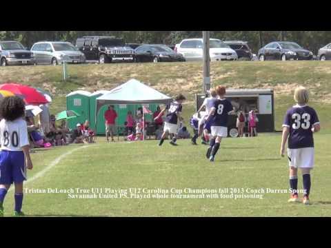 Video of Tristan DeLoach #4 True U11 playing U12, U13 (fall 2013/spring2014)