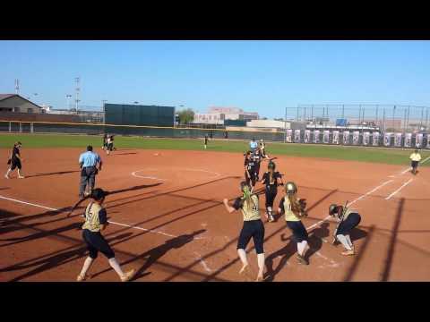 Video of 4/8/2015 Homerun Brooke Hughes Desert Vista 