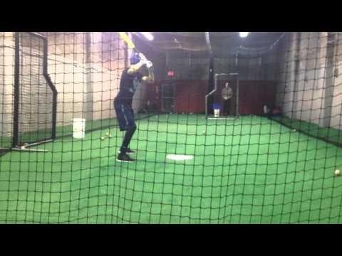 Video of Batting Practice 12/9/14