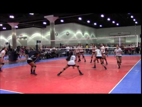 Video of Sheaylin Isbell #14 Class of 2017 setter - SoCal SCVA April 2015 JO Qualifier Open Division 