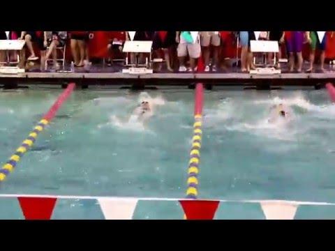 Video of Izzi Clark NCSA Jr Nat 56.62 100yd Back (Relay Lead) - 3/19/16