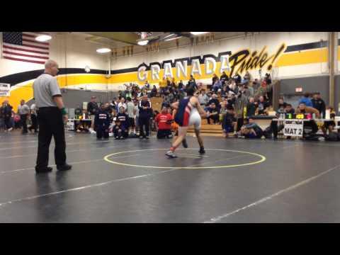 Video of Brady O'Keefe Carson HS vs. Tyler La American HS 2014 Grenada Mat Classic Finals 145#