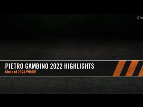Video of Pietro Gambino 2022 highlights