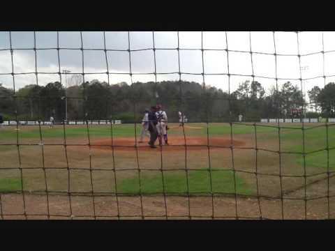 Video of Dawson Salors _Pitching_ Live Game Footage_ March 2015 