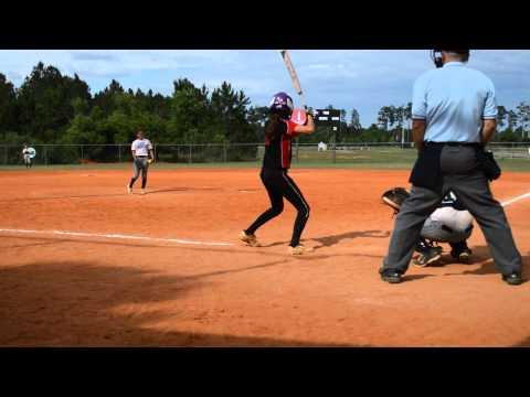 Video of Catie with double in Waycross