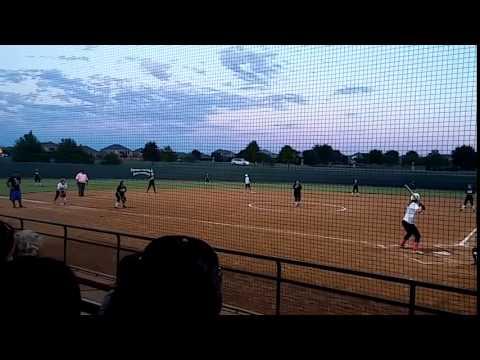 Video of Michelle Gamez Slide to 3rd North Forney Fall Ball