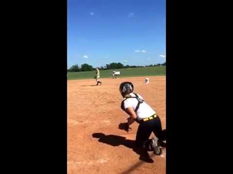 Video of Julia Allen 2017 Catcher Summer skills video 2016