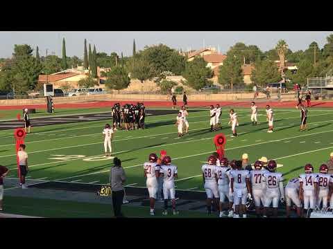 Video of #70 DL freshman football 2017