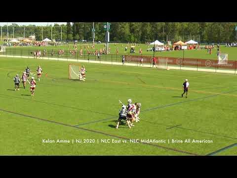 Video of Kelan Amme Summer 2017 Lacrosse Highlight. Playing for Blue Star Lacrosse #29, Brine All American East 2020 #17, Brine All American 2020 All Star Game #13. Events: Brine All American, Baltimore Summer Kickoff, Rutgers D1 Experience.