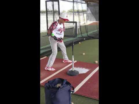 Video of Hansel De Soto Jr 2016 Yankees Camp Dominican Republic Video #2