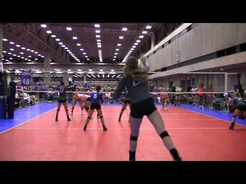 Video of 2013-06-29 Kaitlin Shroll, Junior National Volleyball Championships, Dallas 