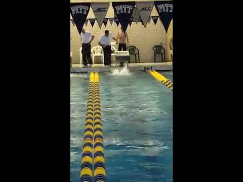 Video of Noah Babik 100 breaststroke 2015 WPIAL Championship