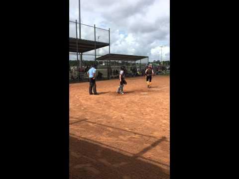 Video of Catching - Texas Bombers HTX 14U - USFA 16U Tourney