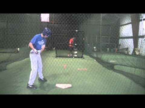 Video of Jack Drapkin Hitting (Umpire's View)