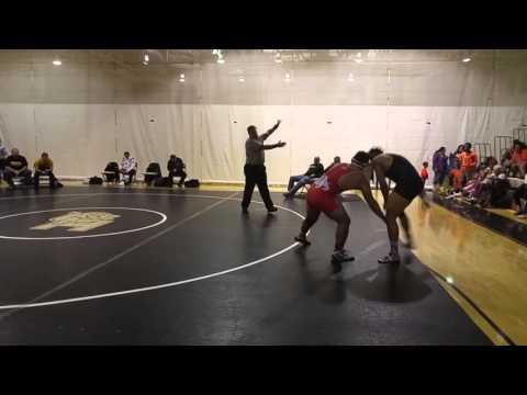 Video of Alexi Castro Olympic Heights 220 Weight Class Wrestler in FL 