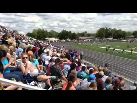 Video of 200 Meter. Divisionals, first place. White/Black/Red Jersey