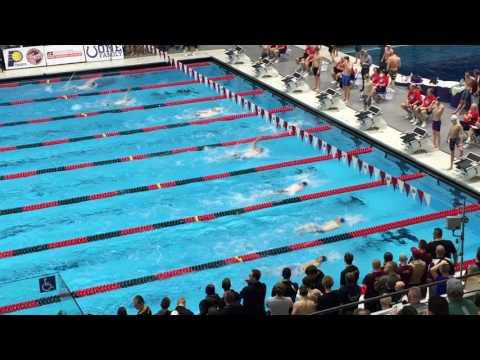 Video of 200 IM- 3rd From Bottom, Black Cap: 1:52.39- Kyle Haflich