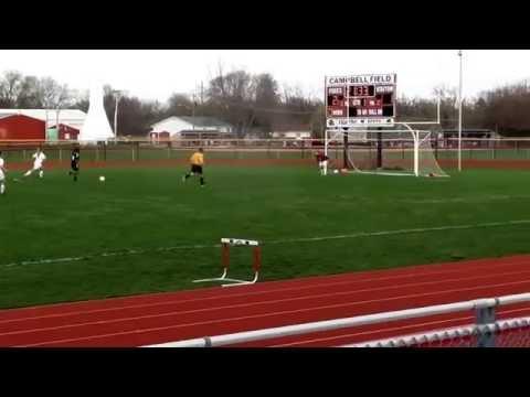 Video of Mackie-Soccer-one on one stop 4 29 13