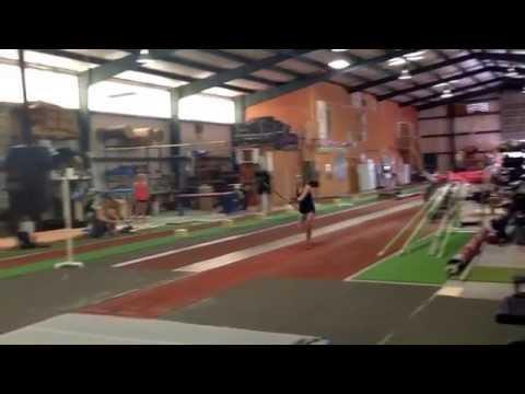 Video of Rachel Milnes  Pole Vault Indoor PR 5/29/14  (FRESHMAN)