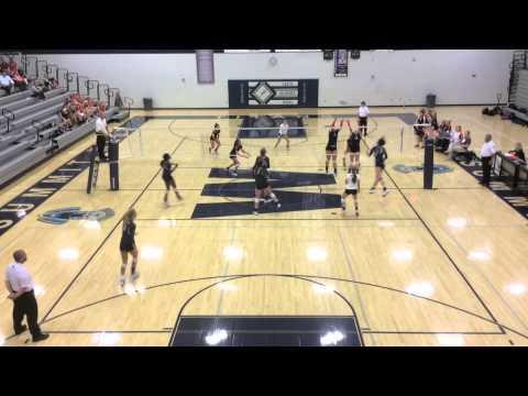 Video of Highlights v. Platte County (9 kills no errors)