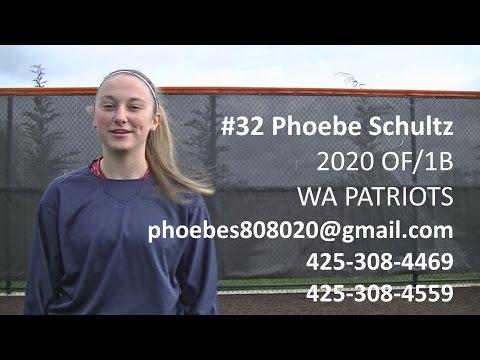 Video of Phoebe Schultz Softball Skills Video