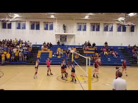 Video of 9-2 KIRA WARREN #7 blue/yellow OH 2018