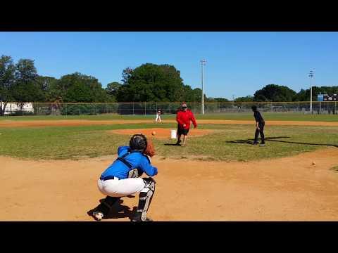 Video of Anthony three Un - edited consecutive throw downs to second 