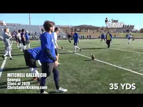 Video of 2017 Chris Sailer Kicking NC Camp