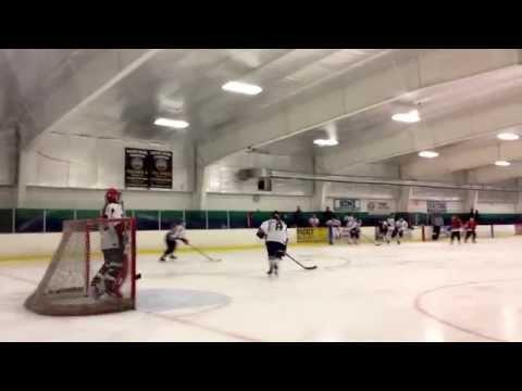 Video of 2015 League Championship Goal - #19 in White Jersey - Come off of the bench at the beginning and pick up the puck