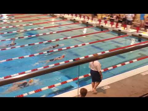 Video of 200 LC backstroke June 2017 