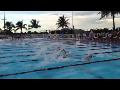 Video of Christian Cioffi 50 free