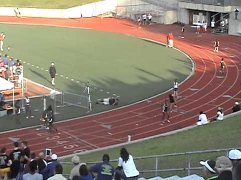 Video of 4x200 Regionals/Manvel High School. 3rd leg, lane 8