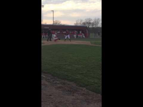 Video of 1 out base hit