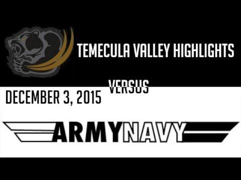 Video of TVHS vs ArmyNavy Academy