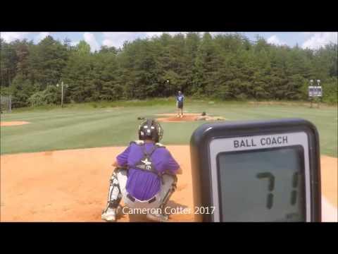 Video of Cameron Cotter Pitching Video