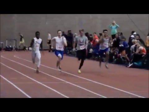 Video of Rhett's First Indoor Track Meet of 2016 Season