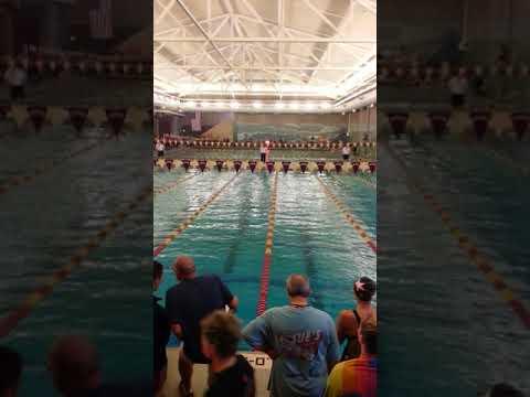 Video of 200 Y breast event video senior state Feb 2017