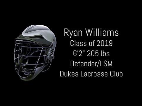 Video of 2017 Ryan Williams Lacrosse Highlight Film