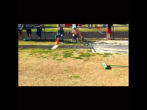 Video of !7-7.5 long jump