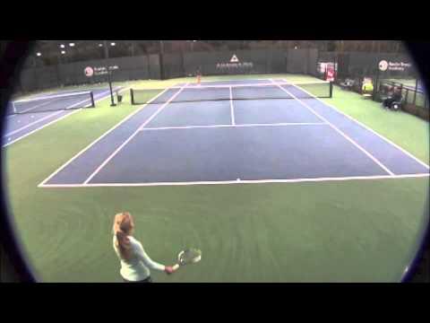 Video of Tennis #3- I'm the brunette with gray/white shorts