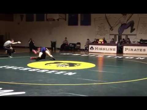 Video of Districts finals: Gallegos ranked 3rd against Rowe ranked 2nd 