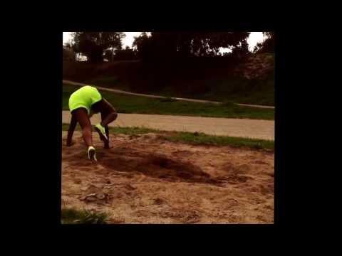 Video of Long Jump Putting In Extra Work / Time Out #TrackIsLife