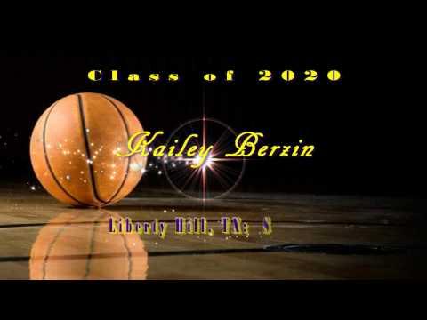 Video of Kailey Berzin: Class of 2020: PG, SF: Liberty Hill, TX: Highlights