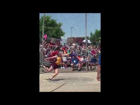 Video of 147'11 Discus Throw @WIAA State Meet