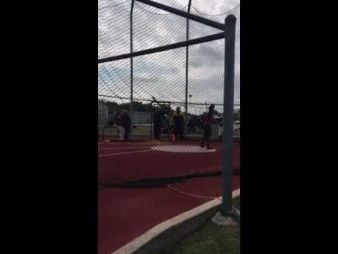 Video of Hayden Holloway 2016 District Meet Throw #1