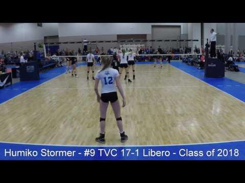 Video of Humiko Stormer #9 Libero - TVC 17-1 - MEQ Indy 17 Open - uncut footage 2