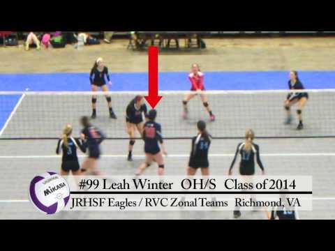 Video of #99 Leah Winter JRHSF/RVC Zonal Teams Class of 2014